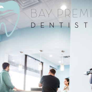 Reception area of Bay Premier Dentistry